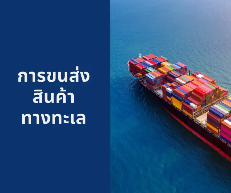 ขนส่งสินค้าทางทะเล sea freight